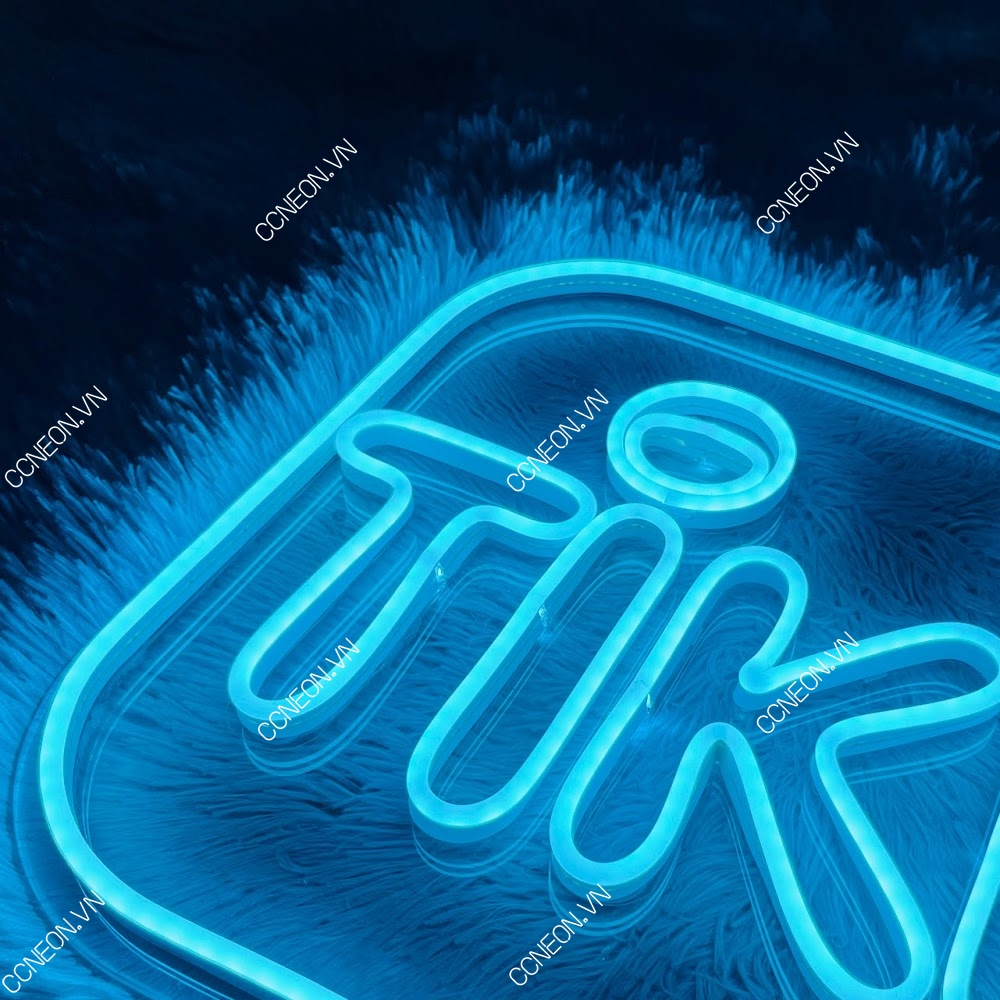 Đèn Led Neon Sign Logo Tiki [ Kích thước 30 x 30 cm ]