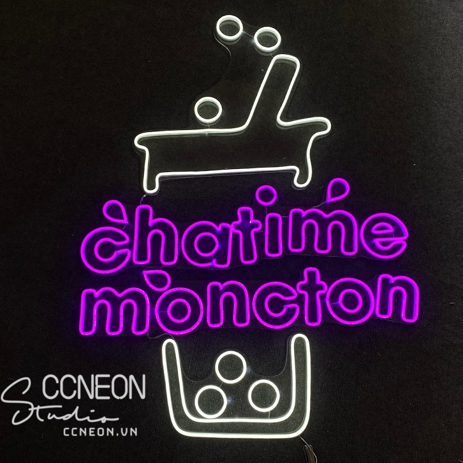Đèn Trang Trí Led Neon Chatime moncton - Đèn Led Neon Trà Sữa
