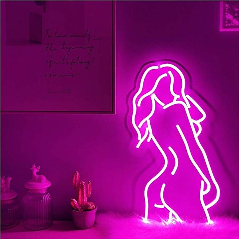 Đèn Led Neon Trang Trí Phòng Mẫu Sexy Girl