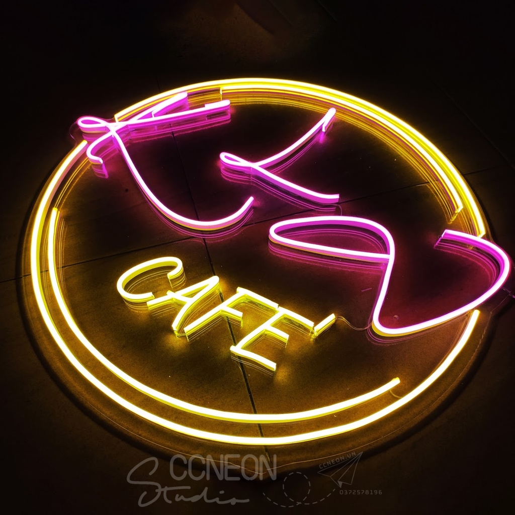 Đèn Led Neon Trang Trí KLV Cafe