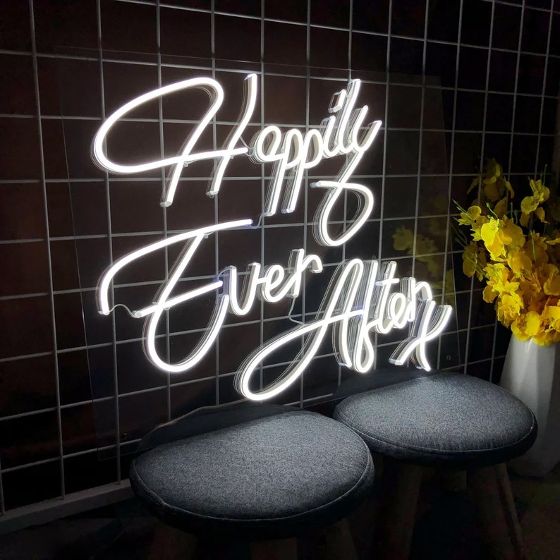 Happy Ever After Led Neon