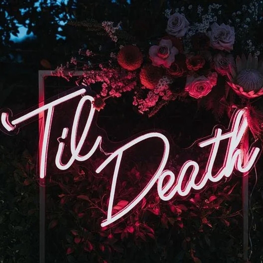 'Til Death Led Neon