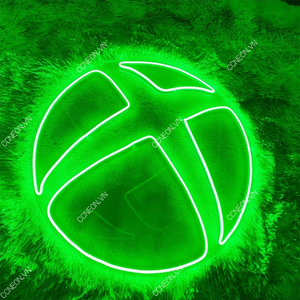 Đèn Led Neon Trang Trí Góc Chơi Game - Xbox logo Neon Sign