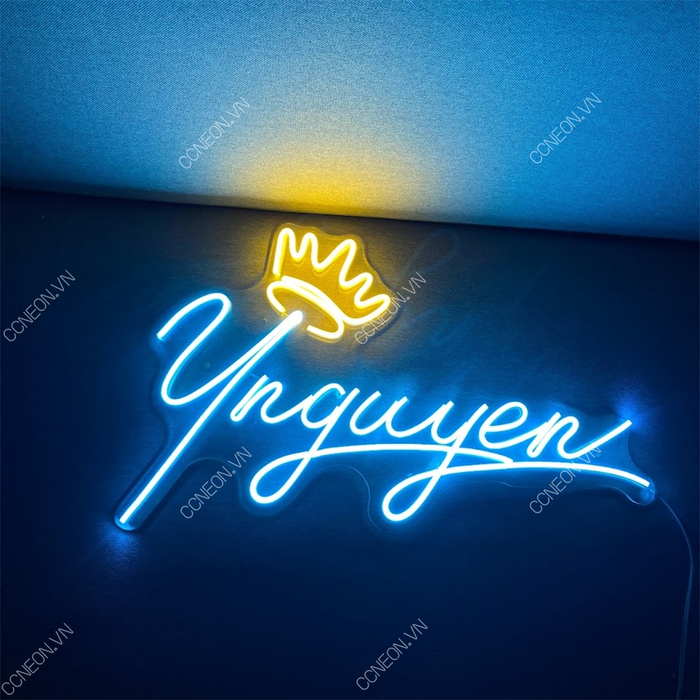 Đèn Trang Trí Led Neon Chữ Ynguyen