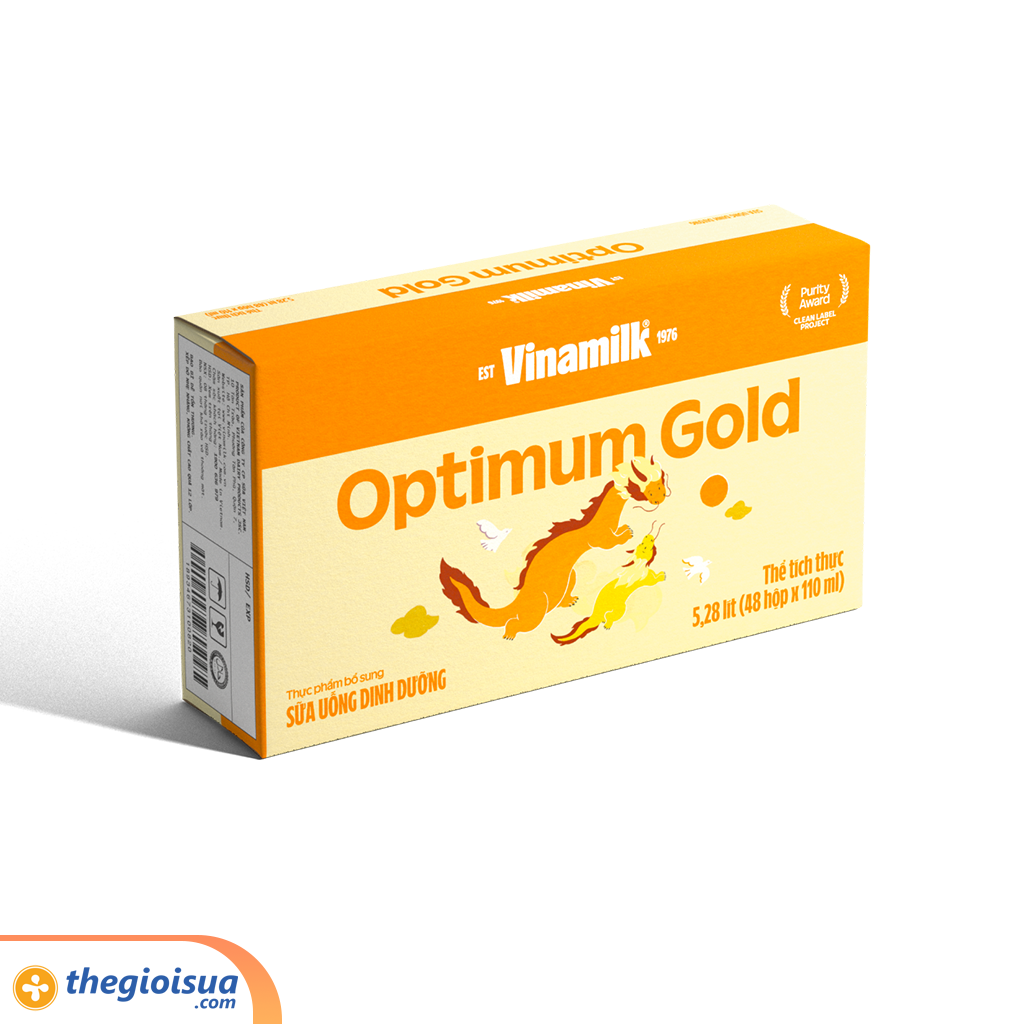 SỮA PHA SẴN OPTIMUM GOLD HỘP GIẤY 110ML TIỆN LỢI CHO TRẺ TỪ 1 TUỔI