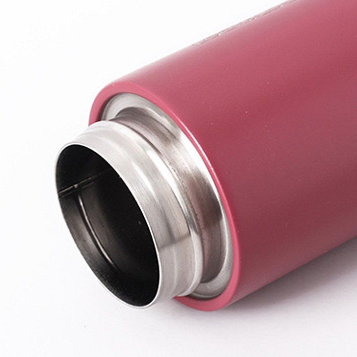 Bình giữ nhiệt Lock&Lock Flat LHC4227 400ml- Hàng chính hãng, nắp nhựa kiểu gỗ, ruột bằng thép không gỉ cao cấp- JoyMall