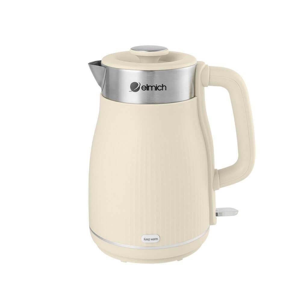 Ấm siêu tốc Elmich KEE-8457 1.8L, Hàng chính hãng, Nước sôi nhanh 45s, Thiết kế Vintage, Công nghệ Strix - JoyMall
