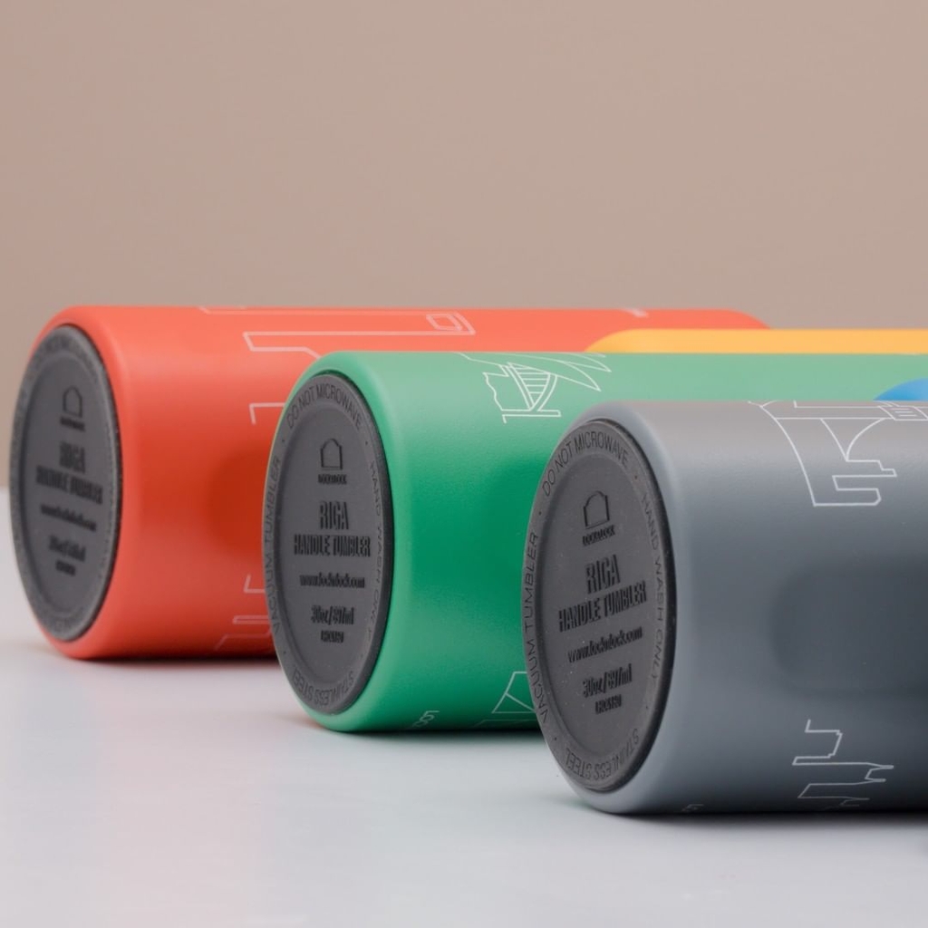 Bình giữ nhiệt Lock&Lock 897ml Riga Tumbler LHC4160 - Hàng chính hãng có khay lưới lọc trà inox và quai xách - JoyMall