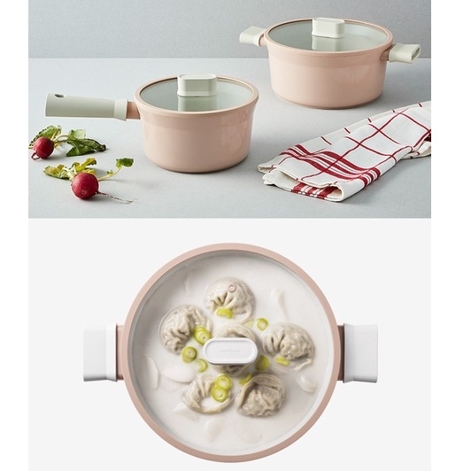 Nồi chảo nhôm chống dính Suit IH Lock&Lock - Hàng chính hãng, dùng được bếp từ, tay cầm êm, dẫn nhiệt nhanh - JoyMall