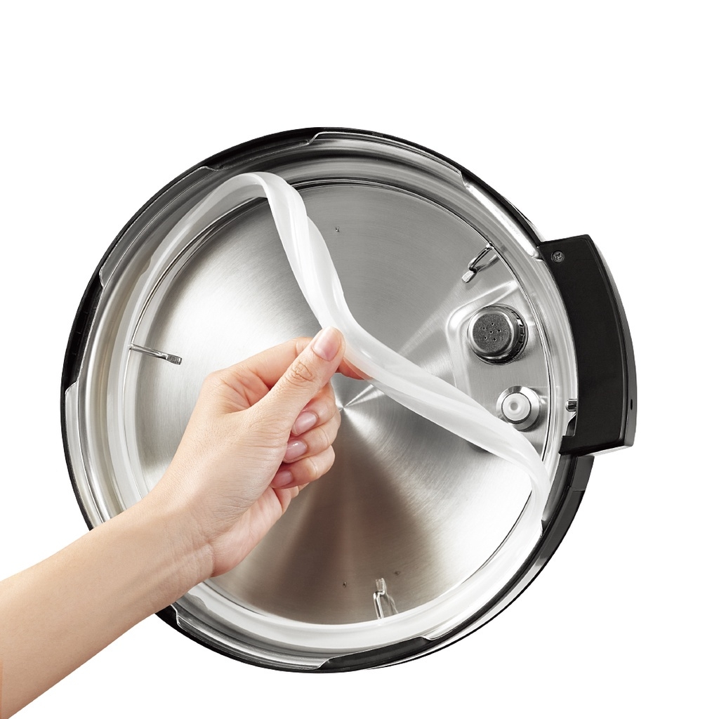 Nồi áp suất điện tử LocknLock EJP666SLV 6 lít - Hàng chính hãng, 11 chế độ cài sẵn, hẹn giờ nấu, giữ ấm - JoyMall