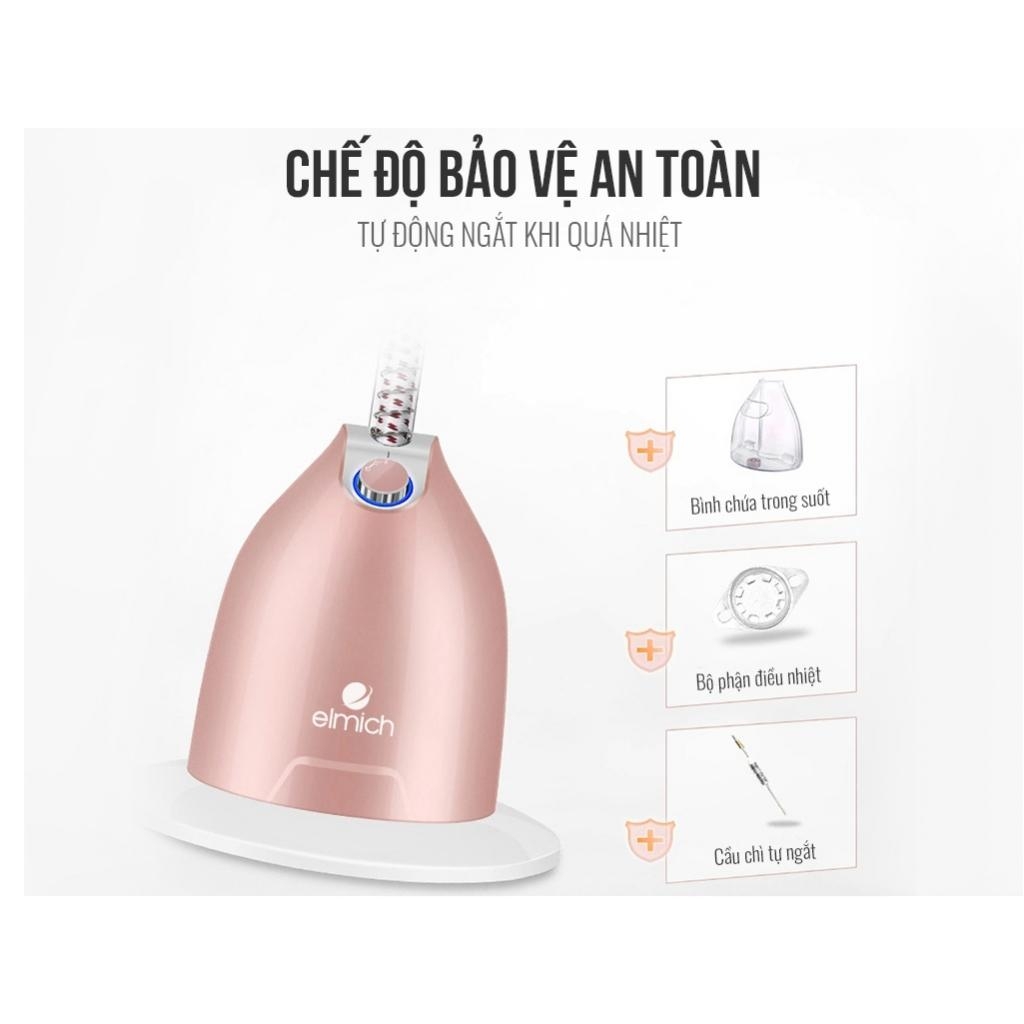 Bàn là ủi hơi nước dạng cây Elmich GSE-3954OL 1.8L, Hàng chính hãng, loại bỏ nếp nhăn nhanh và hiệu quả - JoyMall