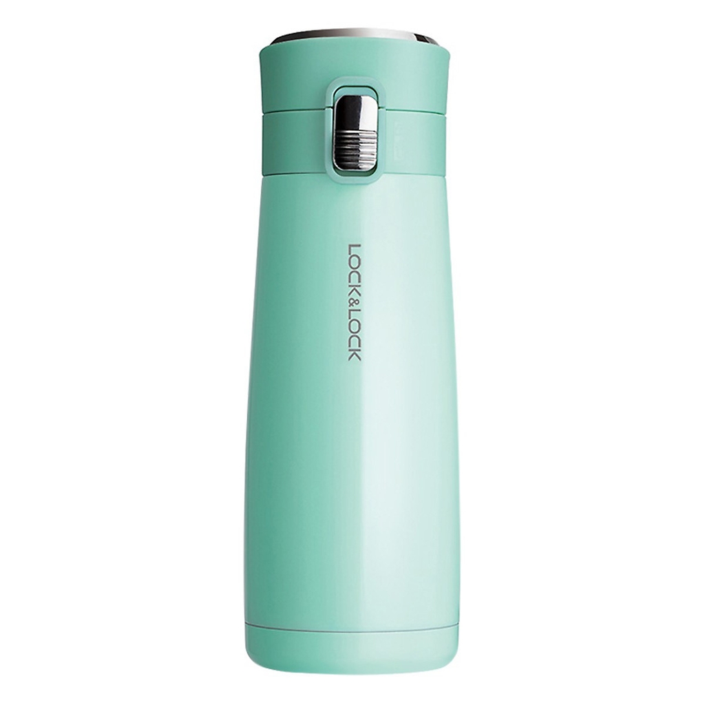 Bình giữ nhiệt Lock&Lock 450ml LHC3245 Holiday Sunset I.d Tumbler - Hàng chính hãng, mở nắp 1 chạm - JoyMall