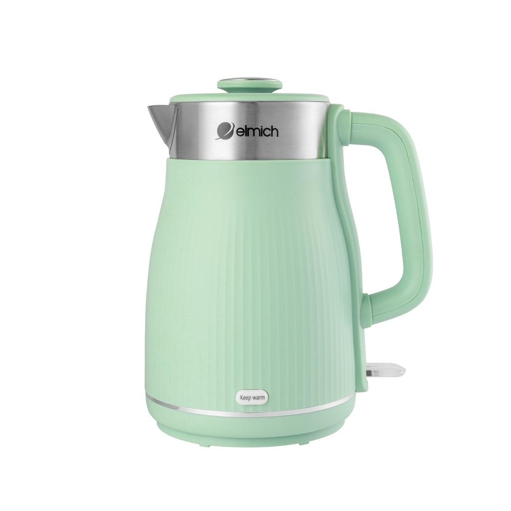 Ấm siêu tốc Elmich KEE-8457 1.8L, Hàng chính hãng, Nước sôi nhanh 45s, Thiết kế Vintage, Công nghệ Strix - JoyMall