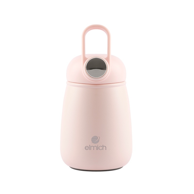 Bình giữ nhiệt Baby Inox 316 Elmich EL8017 dung tích 300ml, Hàng chính hãng, có tay cầm, chân đế chống trượt - JoyMall