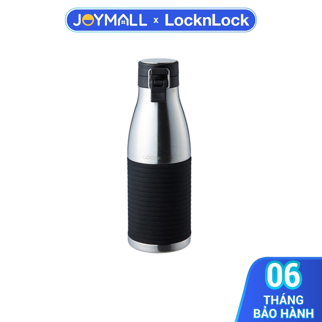 Bình giữ nhiệt 430ml Lock&Lock Cylinder Bottle LHC4145SLV, Hàng chính hãng, mạ đồng đặc biệt, thép không gỉ 304-JoyMall