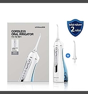 Máy Tăm Nước Không Dây LocknLock Cordless Oral Irrigator ENR156BLU - Màu Xanh Da Trời