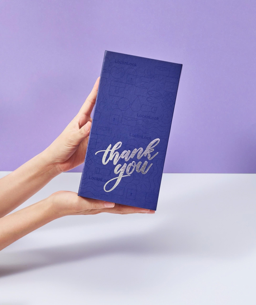 Hộp Quà Tặng Cho Ly Giữ Nhiệt LHC3249, Hàng Chính Hãng, 2 màu đỏ xanh - JoyMall