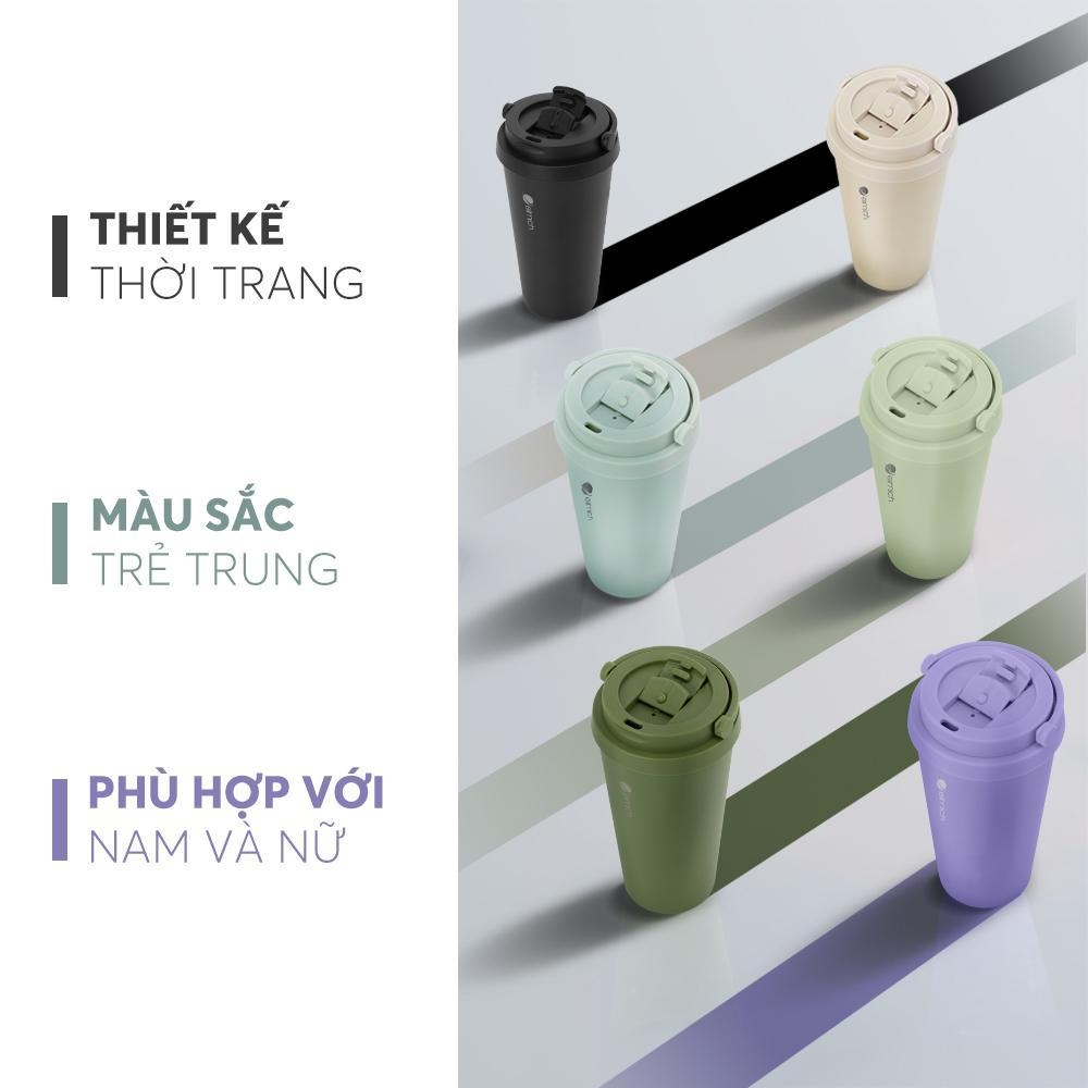 Ly giữ nhiệt inox 304 Elmich EL-8380 510ml, Hàng chính hãng, giữ nóng 8h giữ lạnh 23h - JoyMall