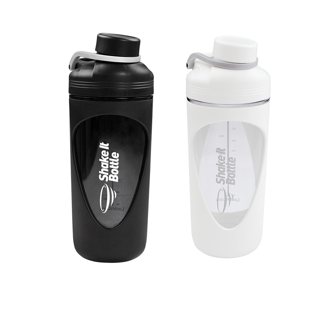Bình lắc Lock&Lock 800ml Balance Shake It Bottle HAP949 - Hàng chính hãng có quai xách và thanh đo dung tích - JoyMall