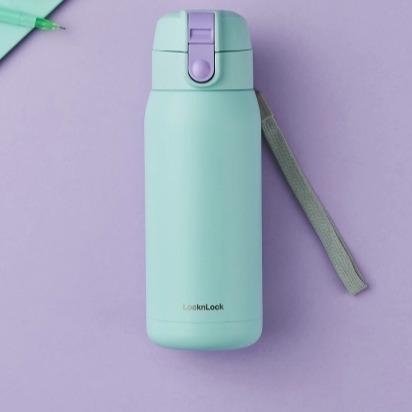 Bình giữ nhiệt LocknLock School fit cotton candy 370ml LHC3233 , hàng chính hãng JoyMall