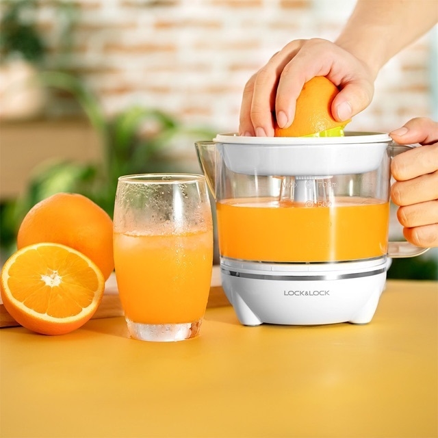 Máy vắt cam Lock&Lock EJJ231 700ml 40W - Hàng chính hãng, xoay ép 2 chiều cho nhiều nước cam - JoyMall