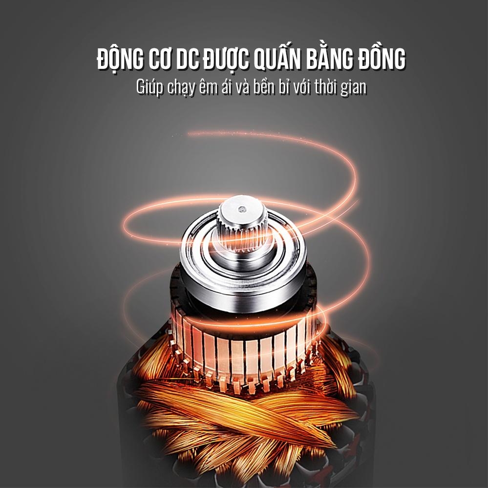 Máy Ép Chậm Trái Cây Elmich JEE-3898, Hàng chính hãng, Độ ồn thấp bé hơn 55dB, Ống Tiếp Nguyên Liệu Lớn 83mm - JoyMall