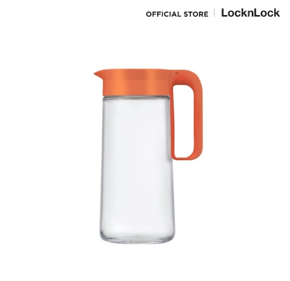 Bình nước thủy tinh có quai cầm LocknLock 1.3L LLG619