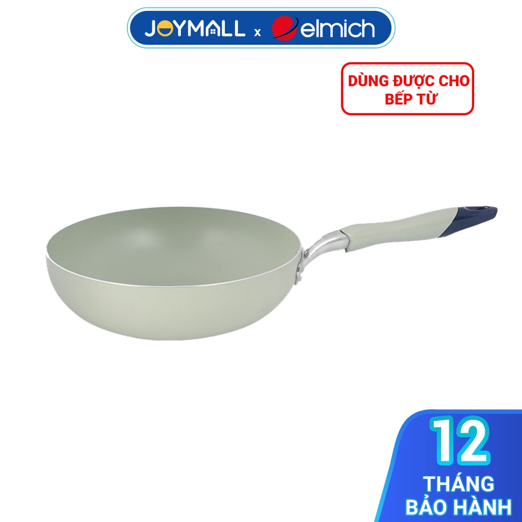 Chảo xào chống dính đáy từ Elmich 4701OL size 28cm