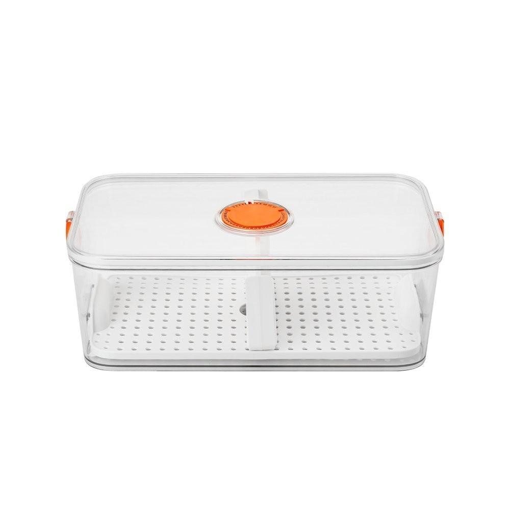 Hộp bảo quản thực phẩm Elmich EL8430 nhiều size, Hàng chính hãng, không chứa BPA, có đồng hồ thời gian - JoyMall