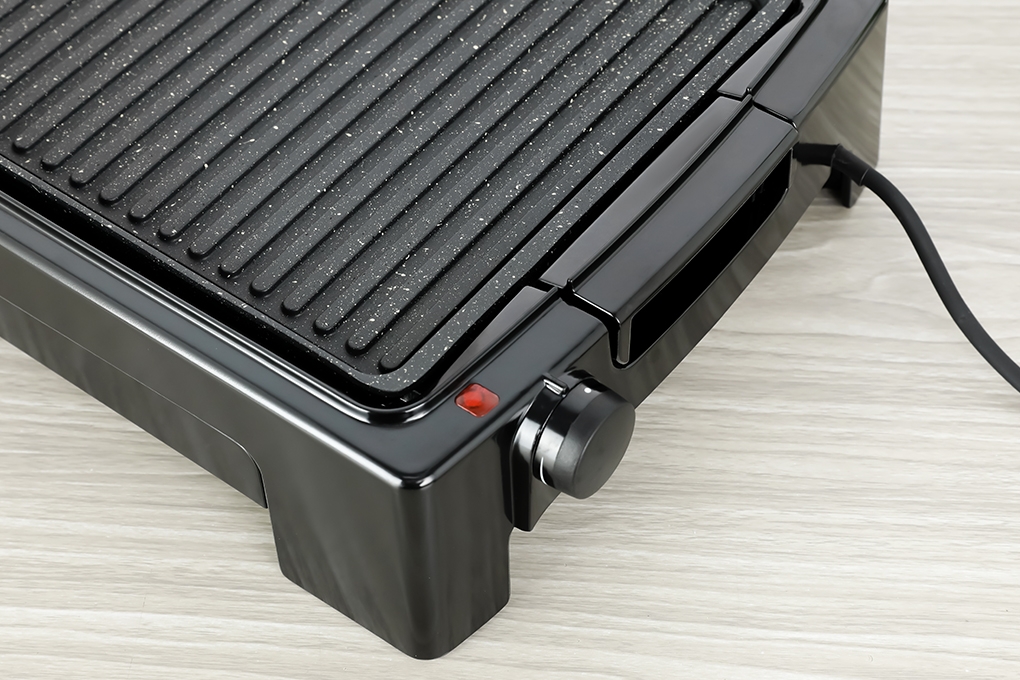 Bếp nướng điện Lock&Lock EJG221 1300W - Hàng chính hãng, mặt bếp đá chống dính, 5 mức nhiệt tùy chỉnh - JoyMall