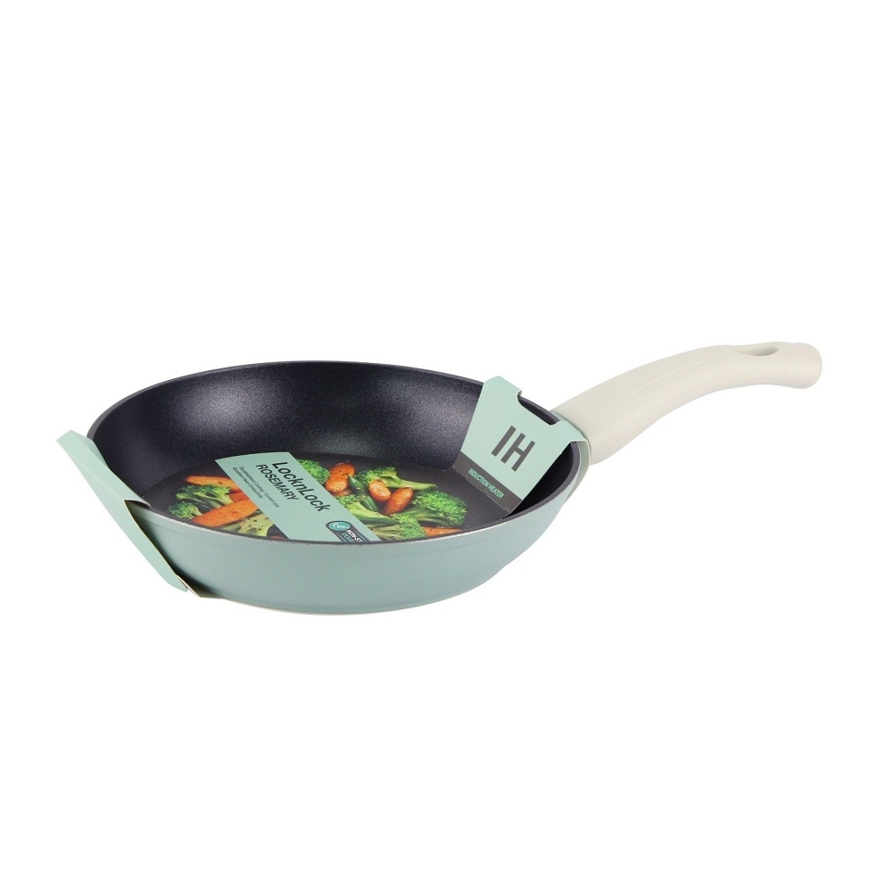 Chảo Chống Dính LocknLock Rosemary CAF2446 CAW2646, Sử Dụng Được Bếp Từ, Hàng Chính Hãng - JoyMall