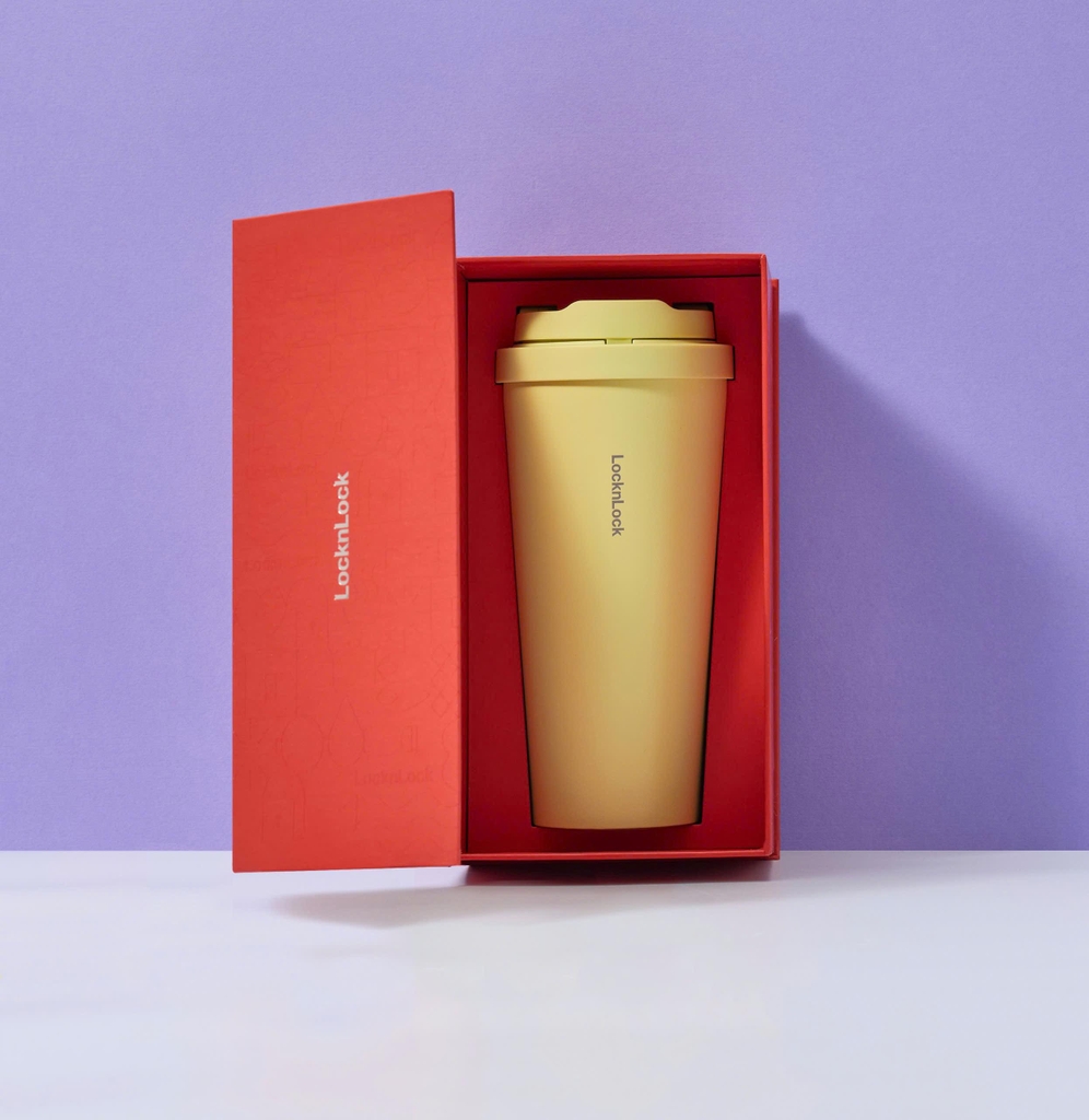Hộp Quà Tặng Cho Ly Giữ Nhiệt LHC3249, Hàng Chính Hãng, 2 màu đỏ xanh - JoyMall