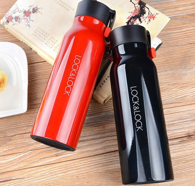 Bình giữ nhiệt Lock&Lock 500ml LHC4125 Name Tumbler - Hàng chính hãng bằng thép không gỉ, đáy chống trượt - JoyMall