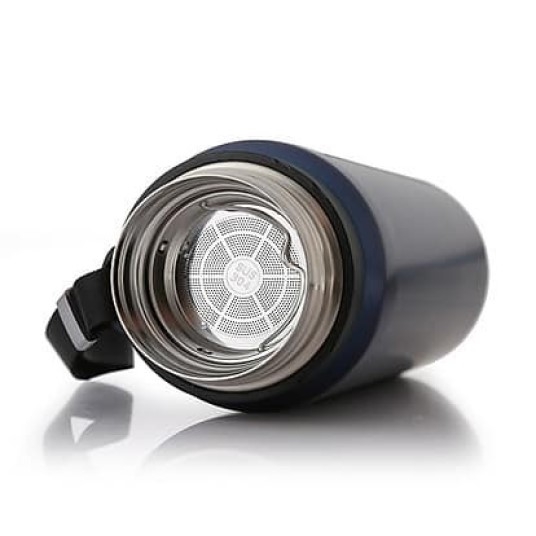 Bình giữ nhiệt Lock&Lock 800ml LHC6180 Vacuum Bottle - Hàng chính hãng, có khay lưới lọc trà, dây treo xách - JoyMall