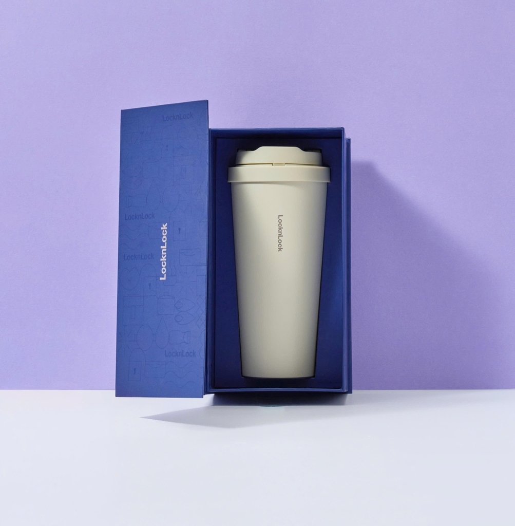 Hộp Quà Tặng Cho Ly Giữ Nhiệt LHC3249, Hàng Chính Hãng, 2 màu đỏ xanh - JoyMall