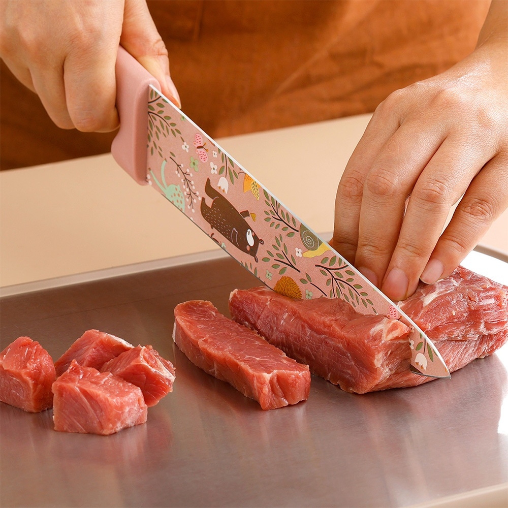 Bộ Dao Nhà Bếp 3 Món LocknLock Gallery Knife Set CKK308S3, Hàng Chính Hãng - JoyMall