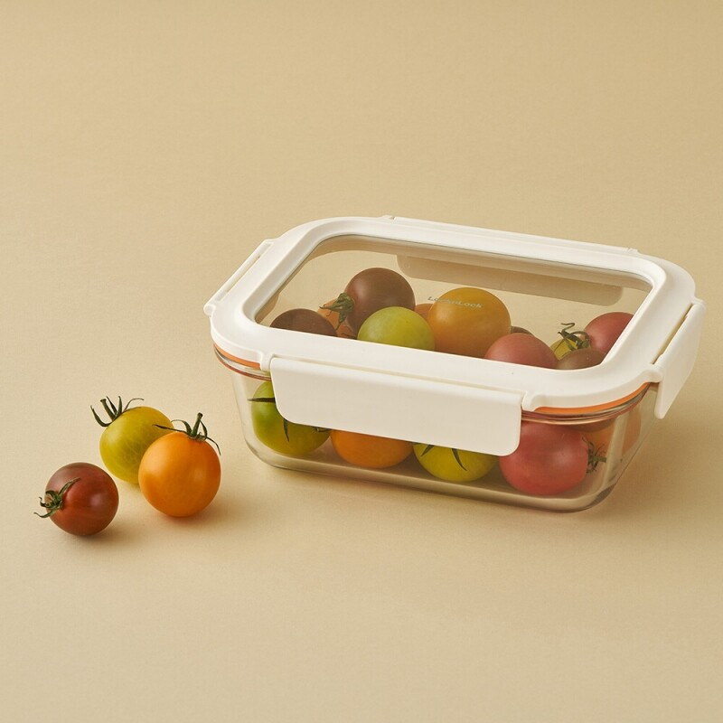 Hộp đựng thực phẩm thủy tinh LocknLock The Cube glass container nhiều dung tích