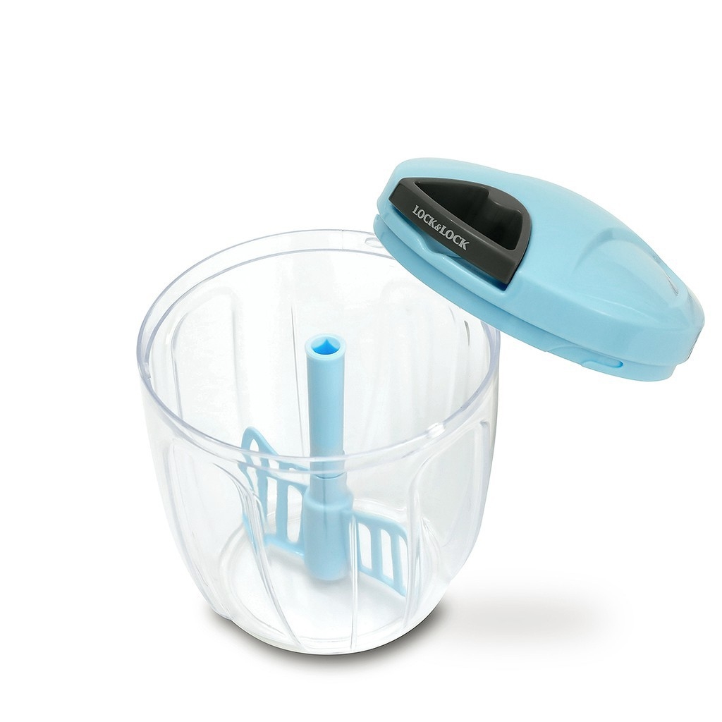 Dụng cụ xay tỏi ớt Lock&Lock mini (nhiều size) - Hàng chính hãng lưỡi xay bén, kéo tay đơn giản, dễ vệ sinh - JoyMall