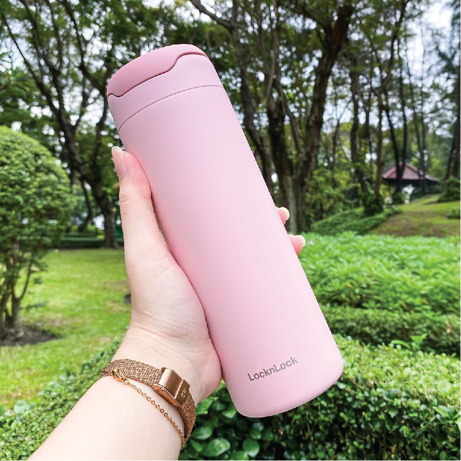Bình giữ nhiệt LocknLock Dandy One Touch Tumbler 420ml - LHC3281