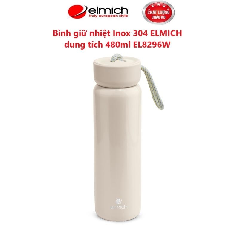 Bình giữ nhiệt Inox 304 ELMICH EL8296, Hàng chính hãng, Dung tích 480ml, Có lưới lọc trà, Giữ nhiệt lâu 8H-10H - JoyMall