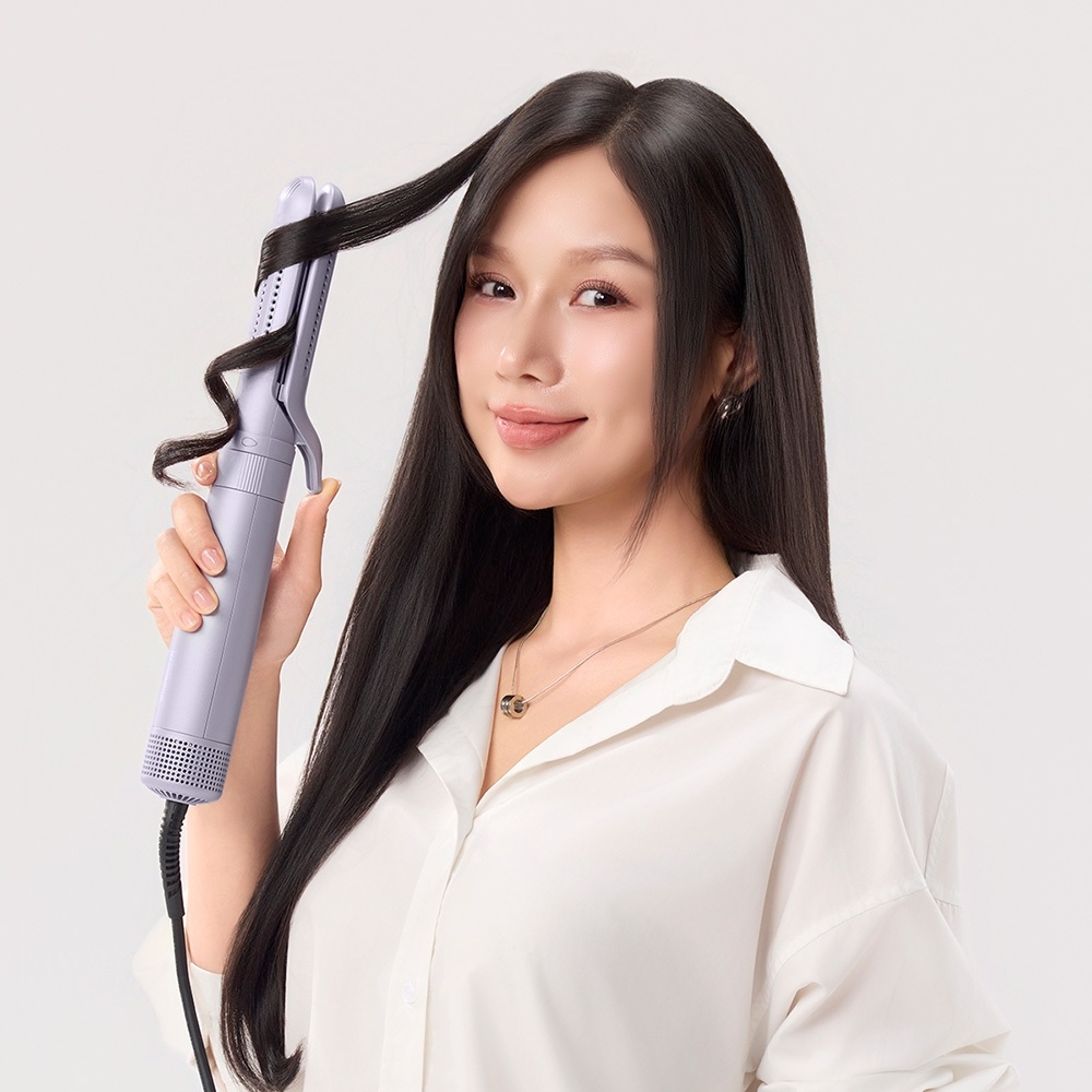Máy Tạo Kiểu Tóc Đa Năng LocknLock Multi Hair Styler ENA236PUP 210W, Hàng Chính Hãng, Màu Tím - JoyMall