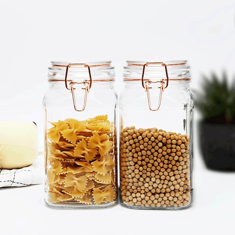 Bộ Hũ Đựng Thực Phẩm Bằng Thủy Tinh Lock&Lock Sodalime LLG516S01 LLG517S01 LLG518S01