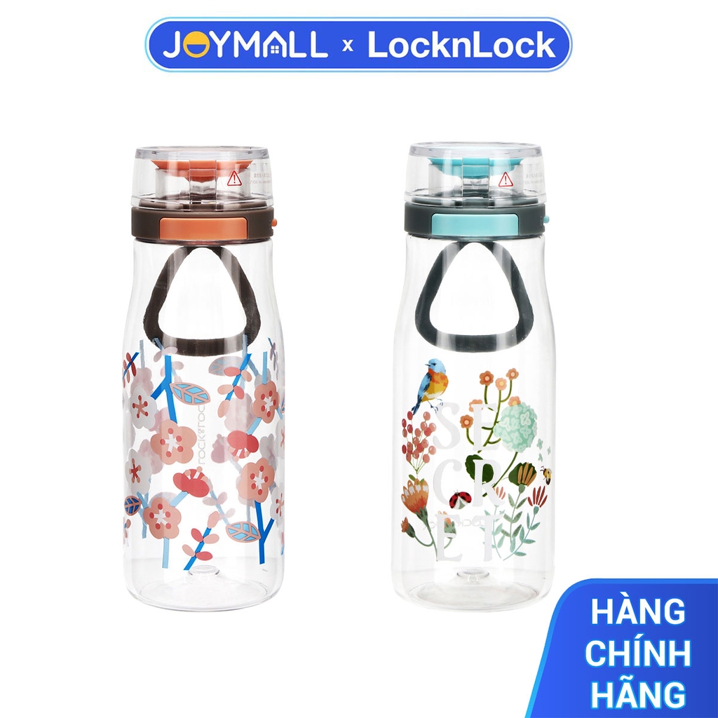 Bình Nước Nhựa Tritan Lock&Lock One Touch ABF687 500ml - Hàng Chính Hãng