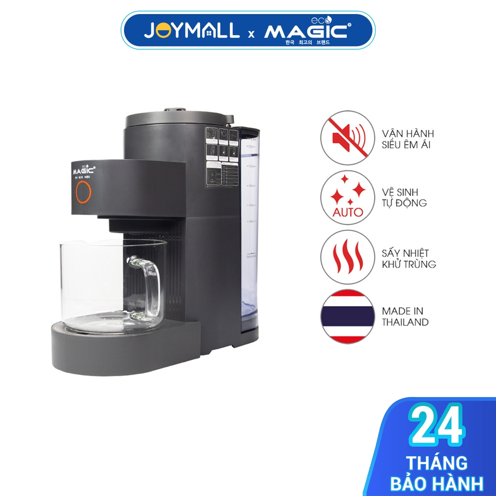 Máy xay nấu sữa hạt đa năng Magic Eco AC140 1200W, Hàng Chính Hãng, Lưỡi Dao 4D Sắc Bén - JoyMall