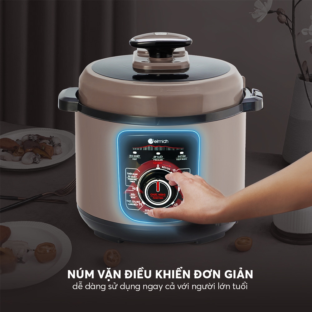 Nồi áp suất cơ Elmich 5L PCE-8792