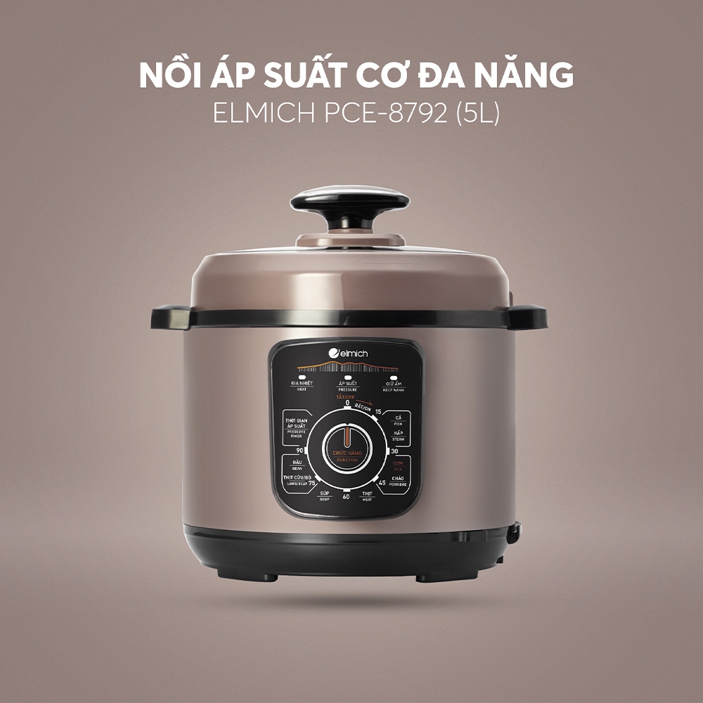 Nồi áp suất cơ Elmich 5L PCE-8792