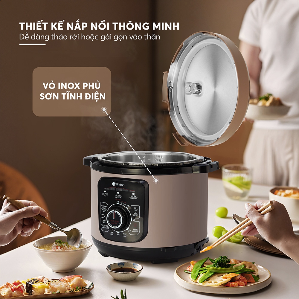 Nồi áp suất cơ Elmich 5L PCE-8792