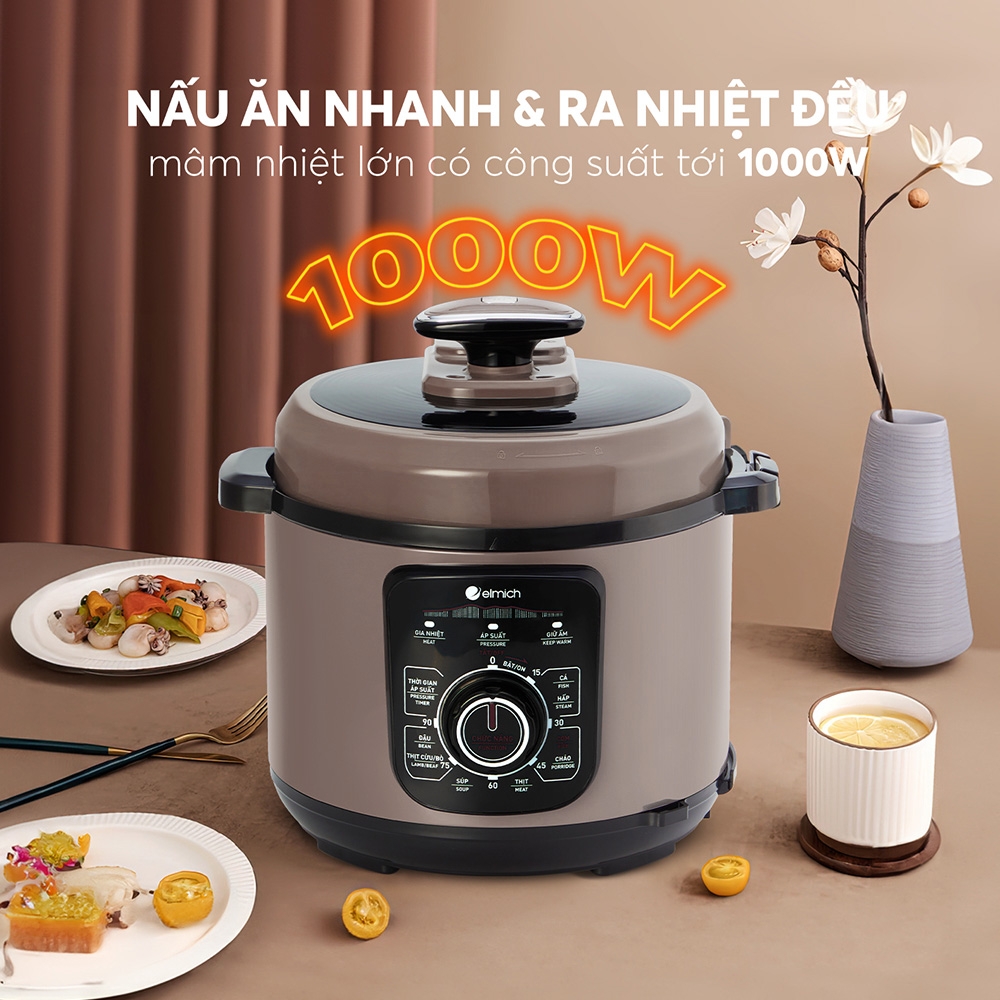 Nồi áp suất cơ Elmich 5L PCE-8792