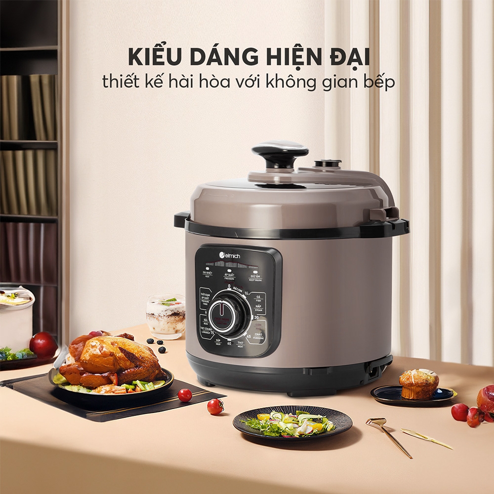 Nồi áp suất cơ Elmich 5L PCE-8792