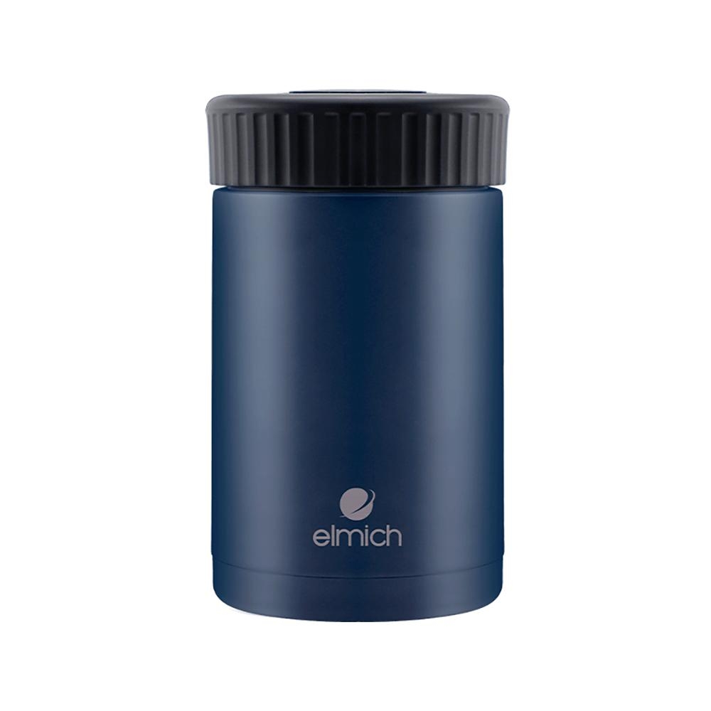 Bình giữ nhiệt inox 304 Elmich EL-8012OL, Hàng chính hãng, Dung tích 600ml, Mở nắp 1 chạm, Giữ nhiệt đến 12H - JoyMall